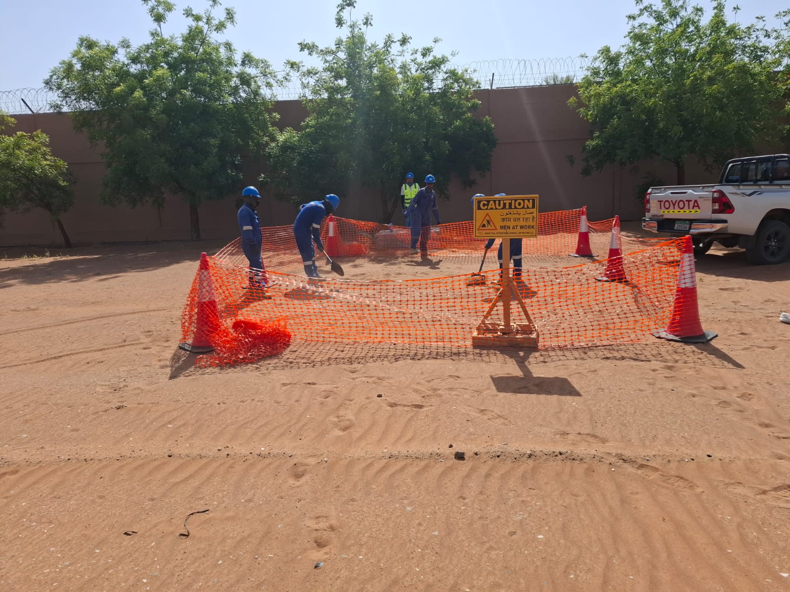 Potable Water Pipelines DN300 - Site Progress 5